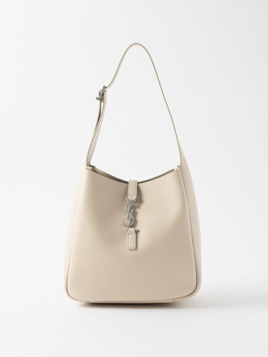Le 5A7 small leather shoulder bag by SAINT LAURENT