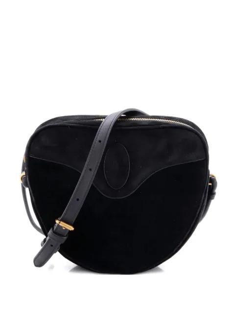 Le Monogramme Coeur Bag Monogram All Over Velvet and Suede crossbody bag by SAINT LAURENT 