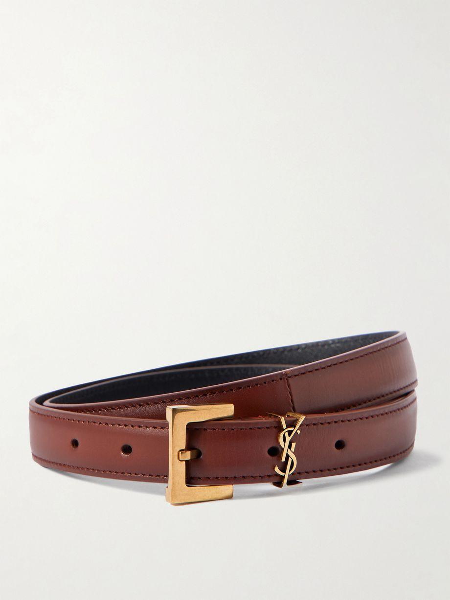 Leather belt by SAINT LAURENT