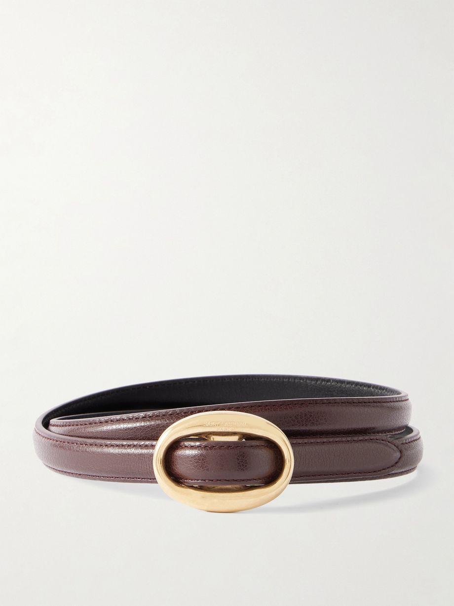 Leather belt by SAINT LAURENT