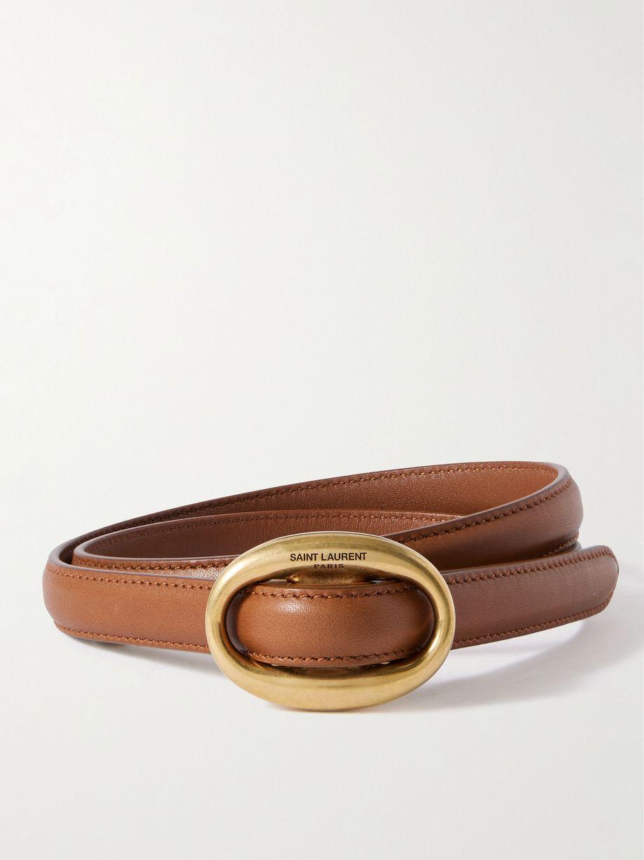 Leather belt by SAINT LAURENT