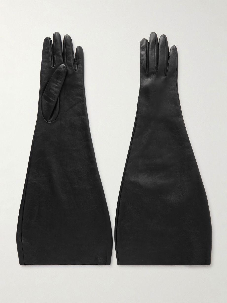 Leather gloves by SAINT LAURENT
