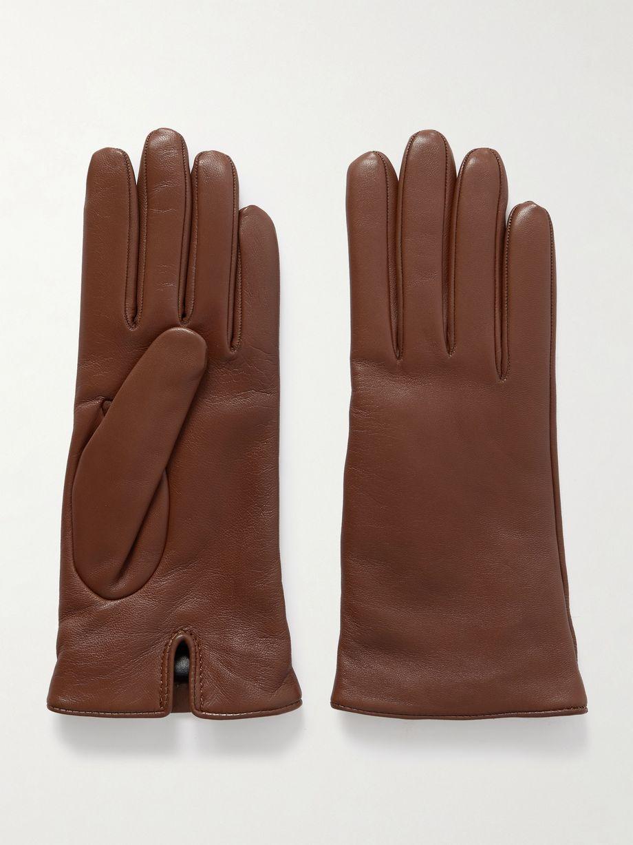 Leather gloves by SAINT LAURENT