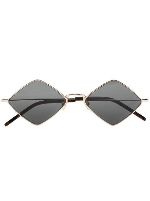 Lisa diamond-frame sunglasses by SAINT LAURENT