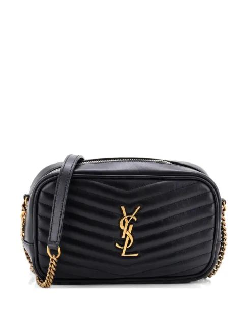 Lou Camera Bag Matelasse Chevron Leather Mini crossbody bag by SAINT LAURENT 