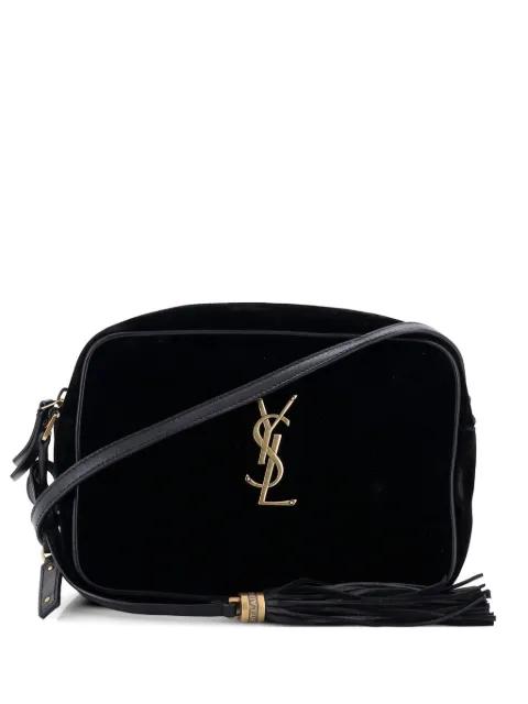 Lou Camera Bag Matelasse Chevron Velvet Small crossbody bag by SAINT LAURENT 