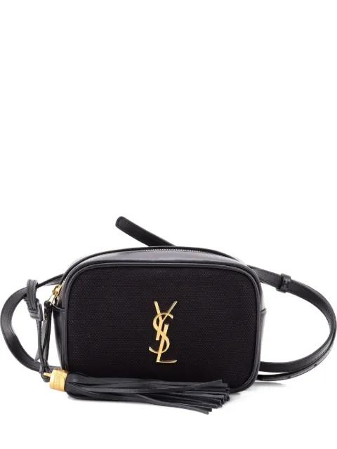 Lou Canvas with Leather belt bag by SAINT LAURENT 