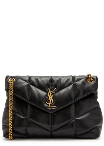 Lou Puffer medium leather shoulder bag by SAINT LAURENT