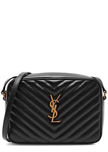 Lou quilted leather cross-body bag by SAINT LAURENT