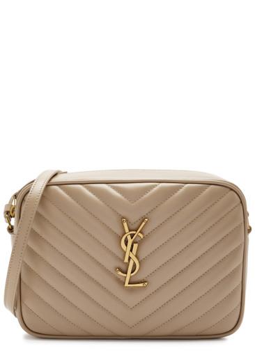 Lou quilted leather cross-body bag by SAINT LAURENT