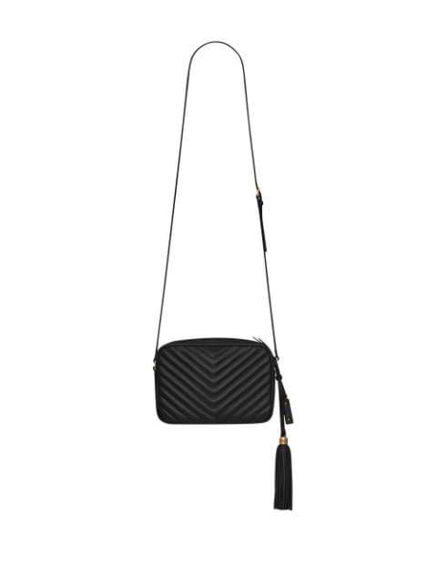 Lou quilted messenger bag by SAINT LAURENT