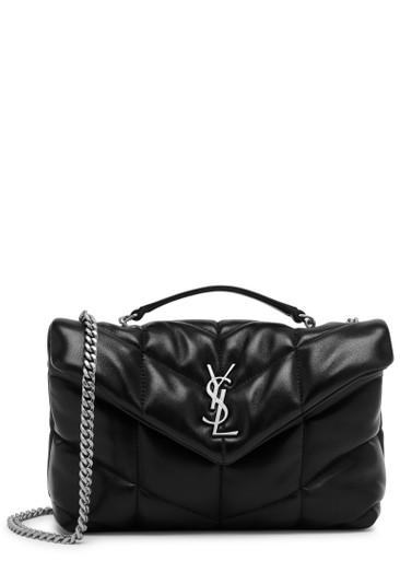 LouLou mini leather shoulder bag by SAINT LAURENT