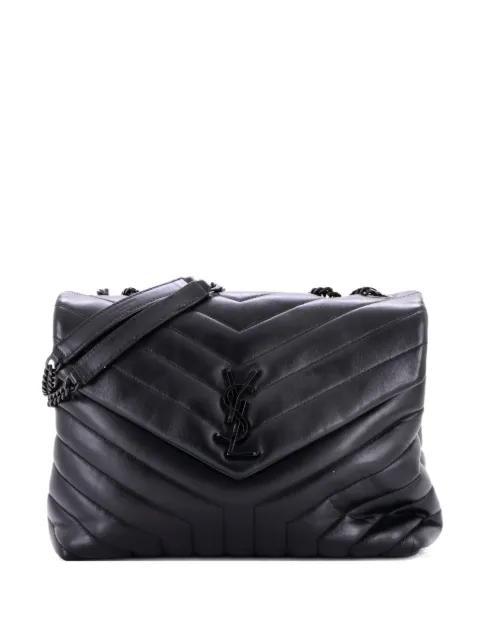 Loulou Matelasse Chevron Leather Medium shoulder bag by SAINT LAURENT 
