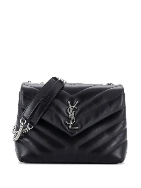 Loulou Matelasse Chevron Leather Small shoulder bag by SAINT LAURENT 