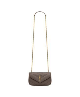 Loulou Mini Bag in Lambskin by SAINT LAURENT