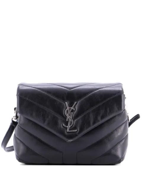 Loulou Shoulder Bag Matelasse Chevron Leather Toy crossbody bag by SAINT LAURENT 