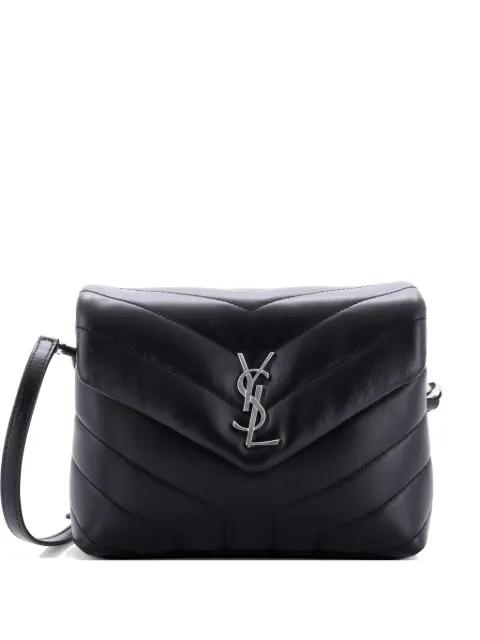 Loulou Shoulder Bag Matelasse Chevron Leather Toy crossbody bag by SAINT LAURENT 