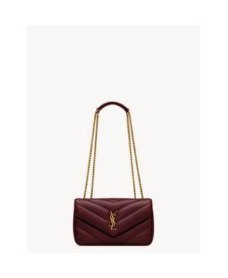 Loulou Small Bag in Matelass&eacute; Lambskin by SAINT LAURENT