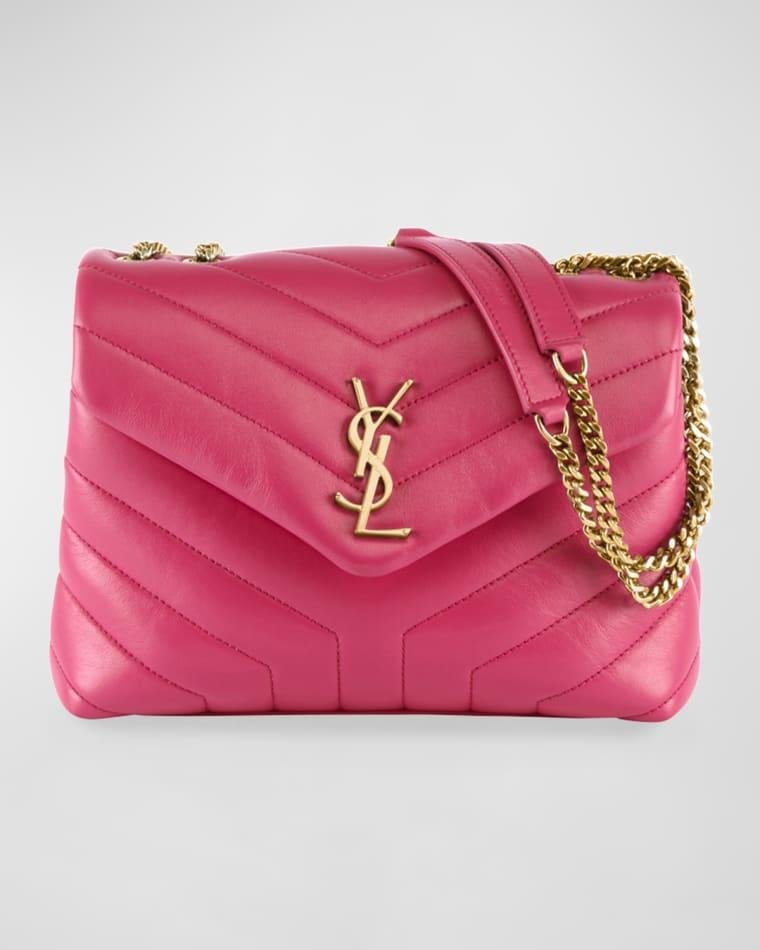 Loulou Small YSL Quilted Calfskin Flap Shoulder Bag by SAINT LAURENT