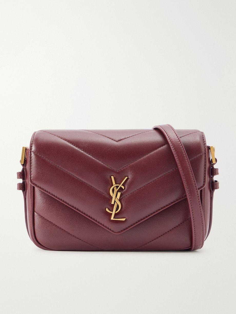 Loulou Toy matelassé leather shoulder bag by SAINT LAURENT