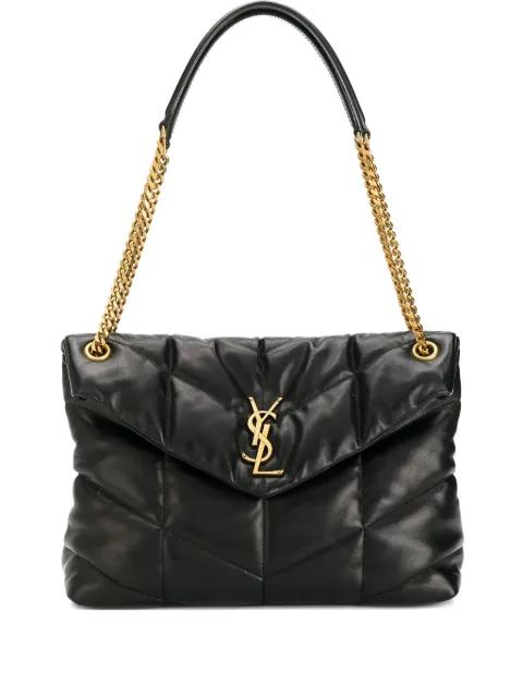 Loulou chevron-pattern shoulder bag by SAINT LAURENT