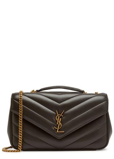 Loulou medium quilted leather shoulder bag by SAINT LAURENT