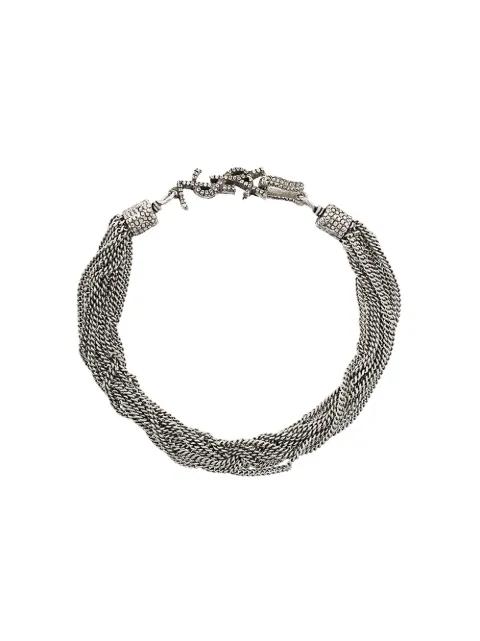 Loulou twisted chains bracelet by SAINT LAURENT