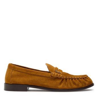 Men's Le Loafer 15 Moc Suede Shoes by SAINT LAURENT