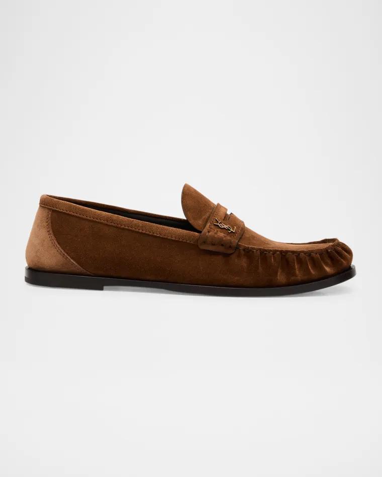 Men's Ryan 05 Leather Penny Loafers by SAINT LAURENT