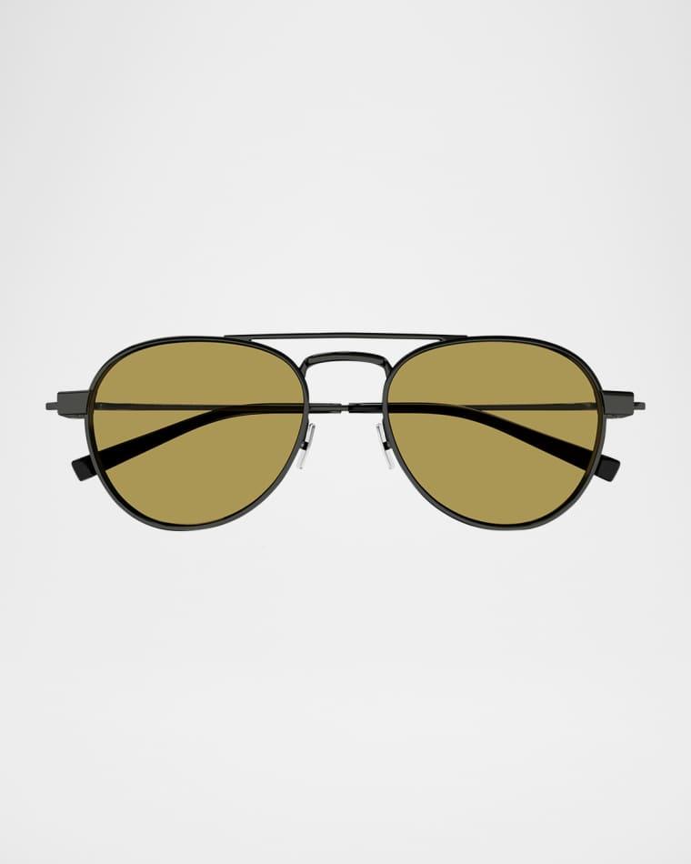 Men's SL 708M Metal Round Sunglasses by SAINT LAURENT