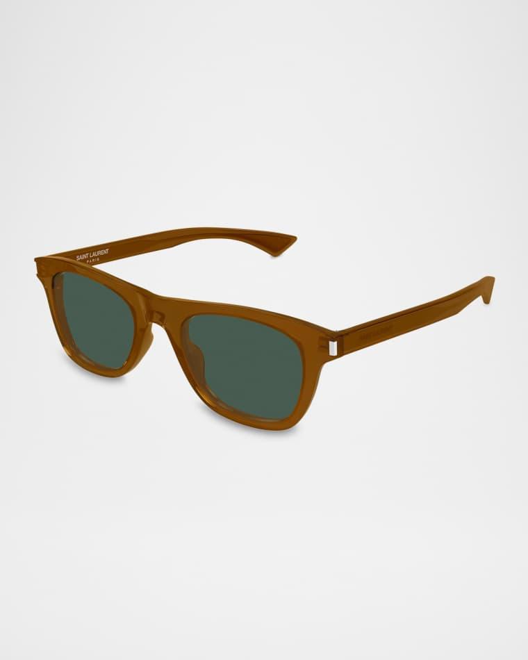 Men's SL 879-005 Acetate Square Sunglasses by SAINT LAURENT