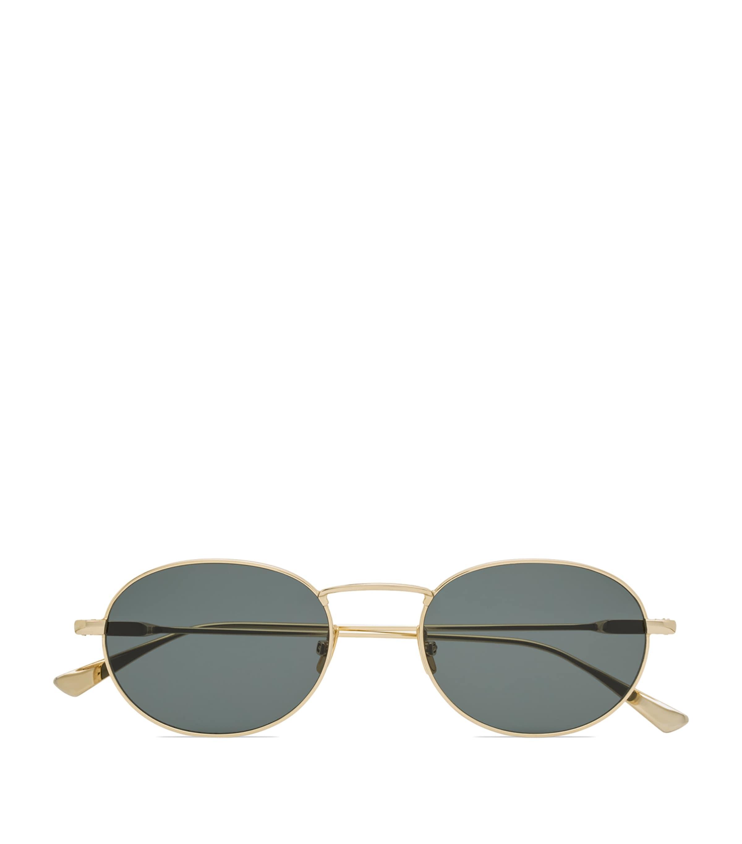 Metal Round Sunglasses by SAINT LAURENT