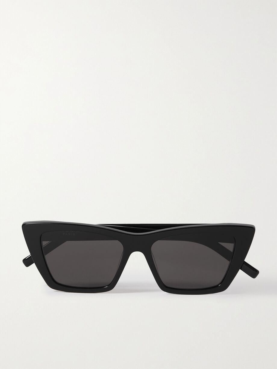 Mica cat-eye acetate sunglasses by SAINT LAURENT