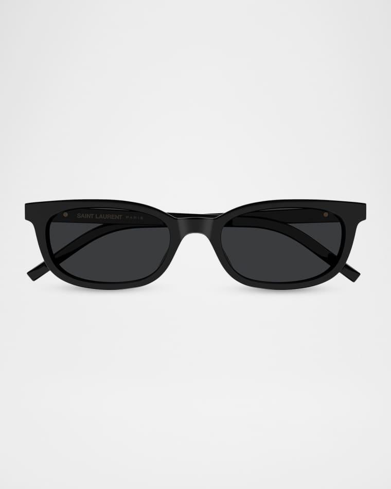 Monogram 53mm Rectangular Sunglasses by SAINT LAURENT