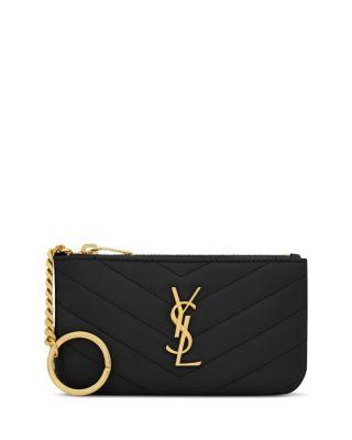 Monogram Key Pouch by SAINT LAURENT