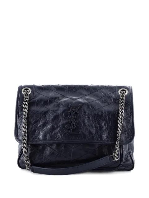 Niki Chain Flap Bag Matelasse Chevron Leather Medium shoulder bag by SAINT LAURENT 