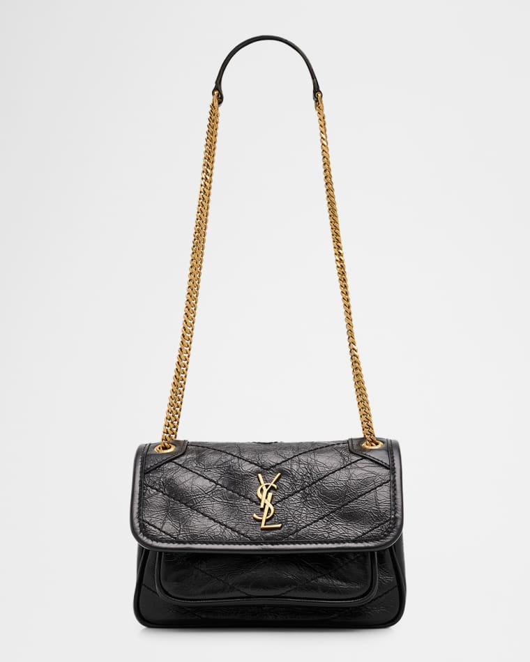 Niki Mini Vintage Leather Shoulder Bag by SAINT LAURENT