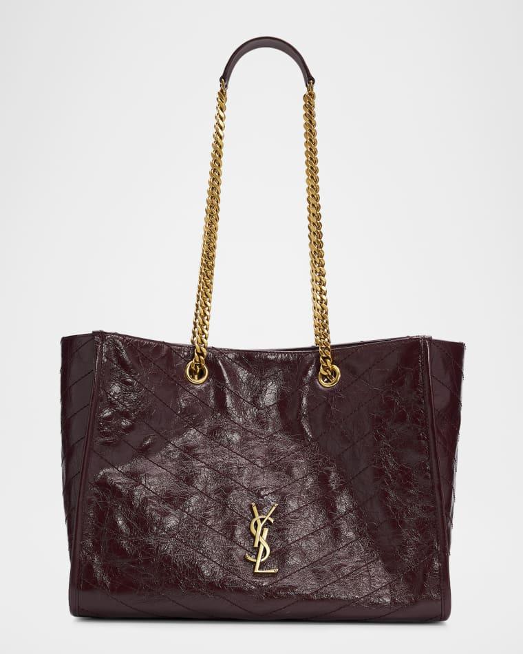 Niki YSL Chevron Quilted Shopping Tote Bag by SAINT LAURENT