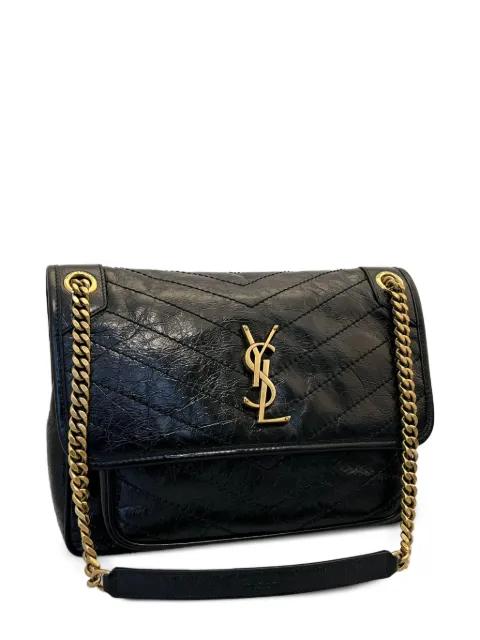 Niki chevron chain shoulder bag by SAINT LAURENT