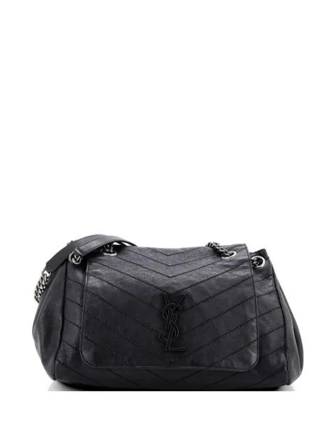 Nolita Satchel Matelasse Chevron Leather Medium shoulder bag by SAINT LAURENT 