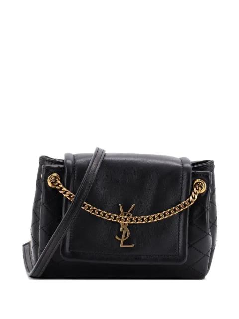 Nolita Satchel Quilted Leather Mini crossbody bag by SAINT LAURENT 