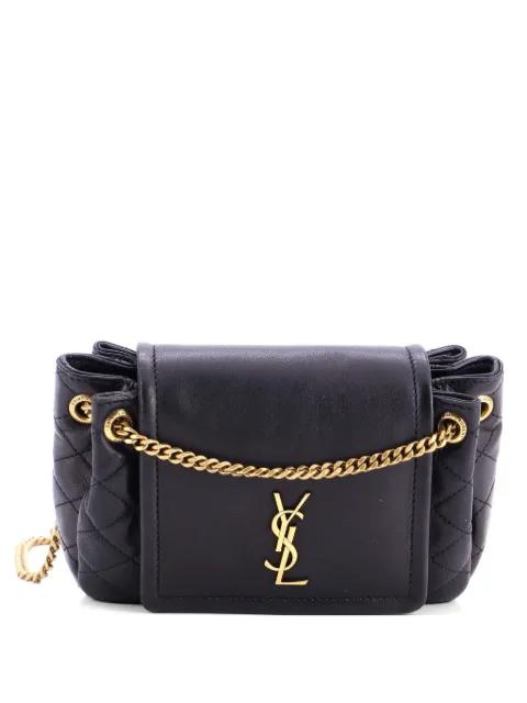 Nolita Satchel Quilted Leather Mini crossbody bag by SAINT LAURENT 