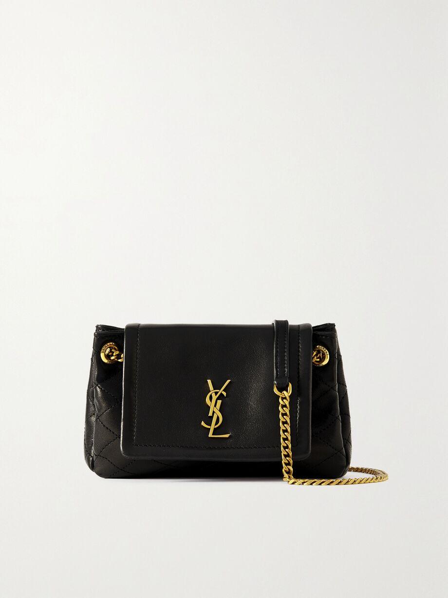 Nolita mini quilted leather shoulder bag by SAINT LAURENT