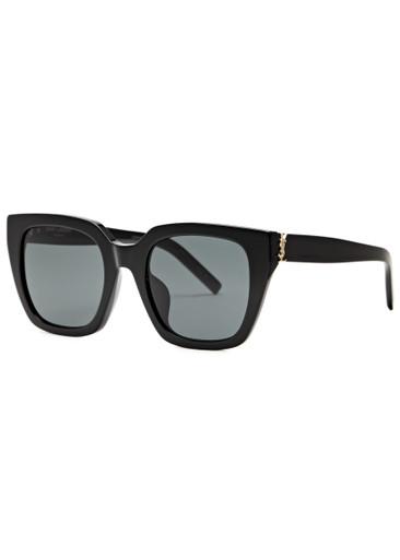 Oversized square-frame sunglasses by SAINT LAURENT