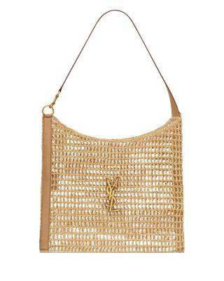 Oxalis Tote Bag in Raffia by SAINT LAURENT
