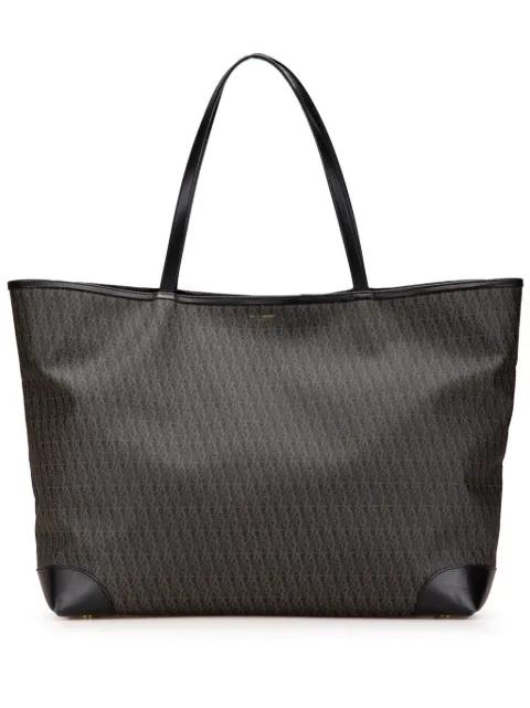 2016 Large Monogram Coated Canvas tote bag by SAINT LAURENT PRE-OWNED