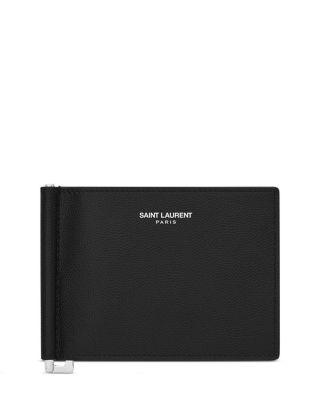Paris Bill Clip Wallet by SAINT LAURENT
