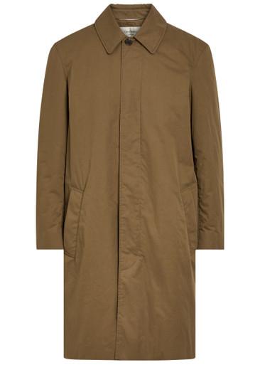 Quilted cotton coat by SAINT LAURENT