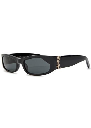 Rectangle-frame sunglasses by SAINT LAURENT
