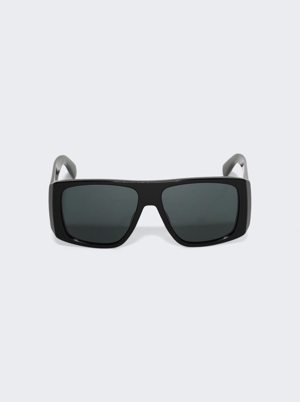 Rectangular Sunglasses Black  | The Webster by SAINT LAURENT